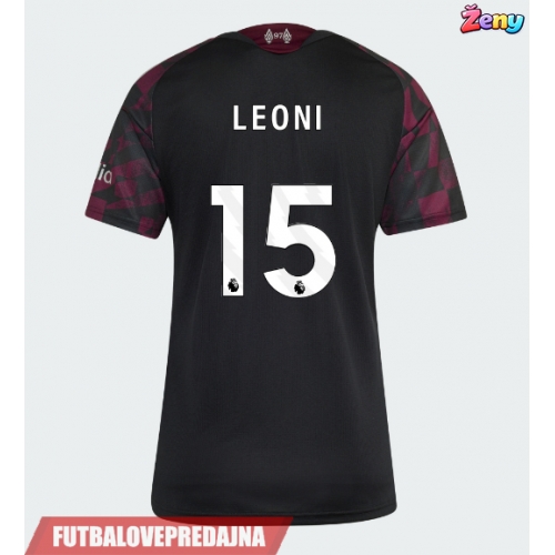 Lacne Ženy Futbalové dres Liverpool Giovanni Leoni #15 2026-27 Krátky Rukáv - Tretina